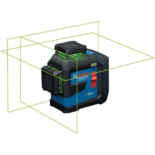 Laser dalignement/nivellement 360 &agrave; faisceau vert &agrave; trois points Action Paper