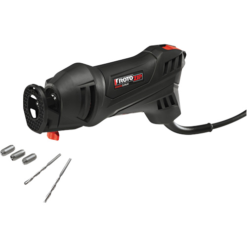 Rotozip High Performance Spiral Saw Tool Kit Action Paper