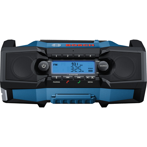 Radio de chantier compacte avec Bluetooth 5.0, Lithium-ion, 18 V Action Paper