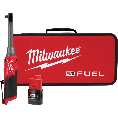 M12 FUEL Extended Reach High Speed Ratchet Kit Action Paper