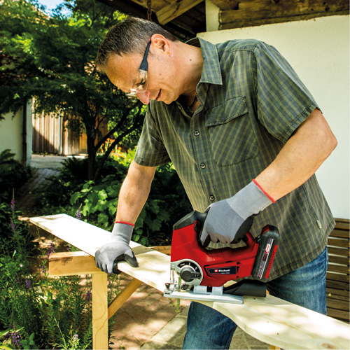Variable Speed Cordless Jigsaw (Tool Only), 18 V, Lithium-Ion, 0-2400 SPM, 1" Stroke Length Action Paper