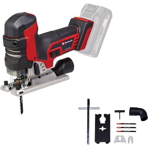 Professional Variable Speed Cordless Jigsaw with Barrel Grip (Tool Only), 18 V, Lithium-Ion, 0-3500 SPM, 1-1/32" Stroke Length Action Paper