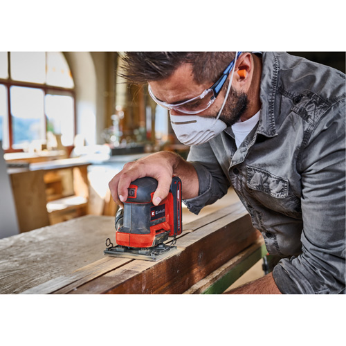 Cordless Sheet Sander (Tool Only) Action Paper