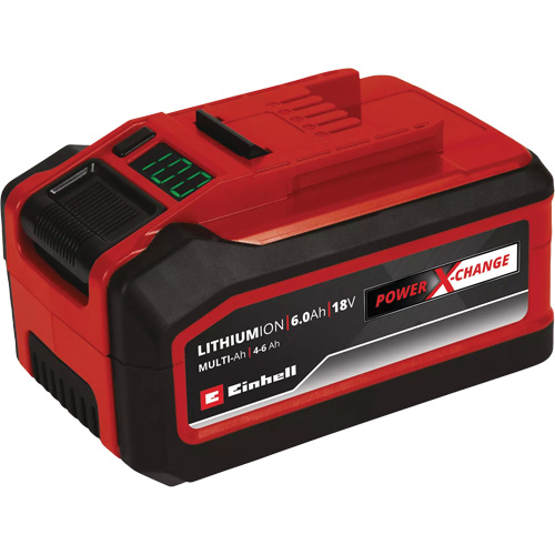 Power X-Change Battery, Lithium-Ion, 18 V, 4 - 6 Ah Action Paper