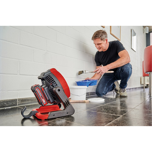 GE-CF 18/2200 Li 18V Cordless Fan (Tool Only) Action Paper