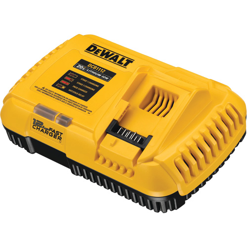 MAX*/FLEXVOLT&reg; 12 Amp Fan-Cooled Fast Charger, 20 V, Lithium-Ion Action Paper
