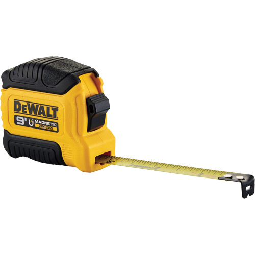 Pocket Tape Measure, 9', Imperial Graduations Action Paper