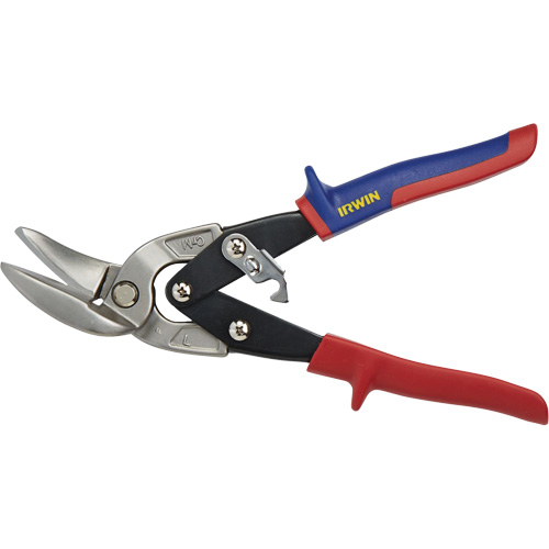Utility Snips, Straight/Left Cut Action Paper