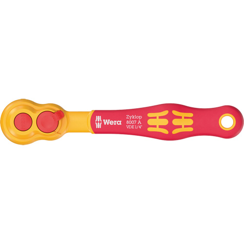 A VDE Zyklop Insulated Ratchet with Reversing Lever Action Paper