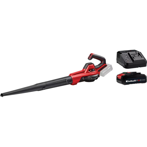 Souffleuse universelle 110 pi3/min sans fil avec batterie 2,5 Ah et ensemble de d&eacute;part de chargeur, 18 V, Vitesse d'air 155,34 mi/h, &agrave; pile Action Paper