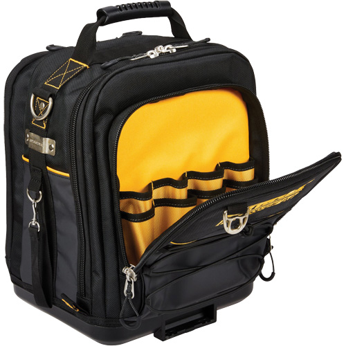 Sac &agrave; outils compact TOUGHSYSTEM 2.0, 1680 Denier, 25 pochettes, Noir Action Paper