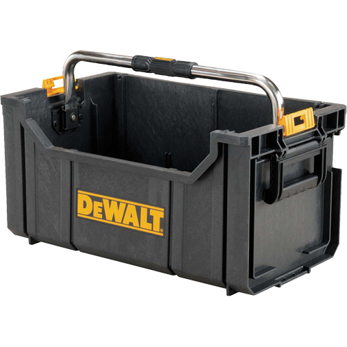 ToughSystem&reg; Tote with Carrying Handle, 12-1/2" W x 21-9/10" D x 21-9/10" H, Black Action Paper