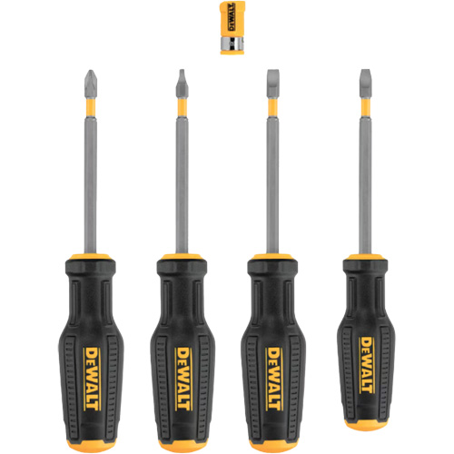 MAX Fit Screwdriver Set, 4 Pcs., Magnetic Action Paper