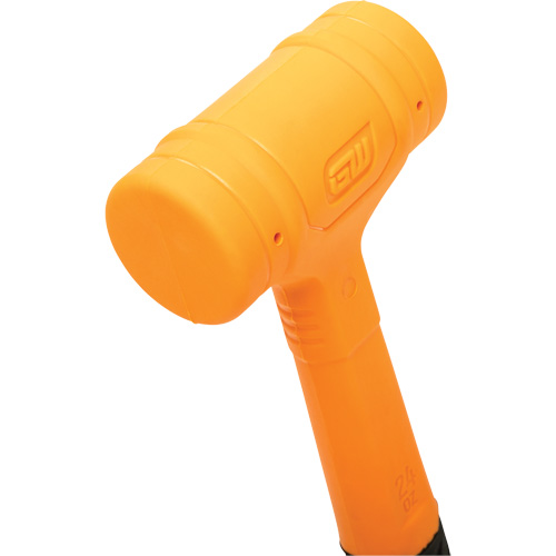 Dead Blow Hammer, 24 oz., Smooth Grip, 12-2/5" L Action Paper