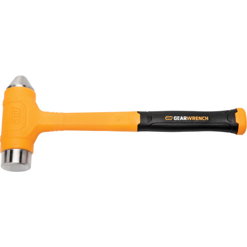 Dead Blow Ball Pein Hammer, 40 oz., Smooth Grip, 15-1/10" L Action Paper