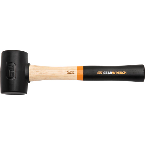 Maillet en caoutchouc, 16 oz, Prise en Bois, 13" lo Action Paper