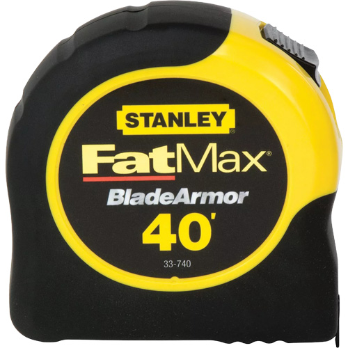 FatMax Classic Tape Measure with 11' Standout, 1-1/4" x 40', Imperial Graduations Action Paper