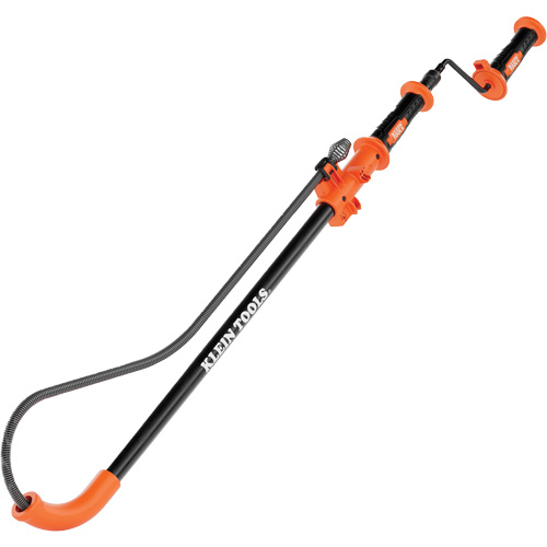Steel Toilet Auger, Manual, 3' Cable Length, 1/2" Cable Diameter Action Paper