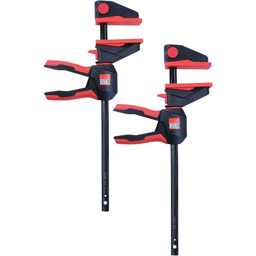 One-Hand Bar Trigger Clamps with 360° Rotating Handle Set, 12" (304.8 mm) Action Paper