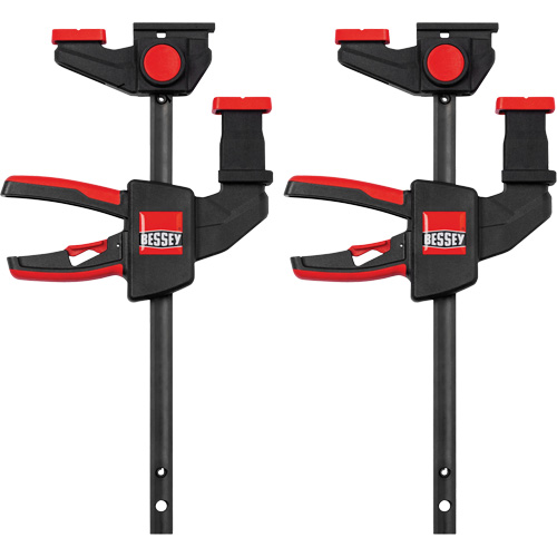2-Piece One-Handed Table Clamps, 6" (152.4 mm) Action Paper