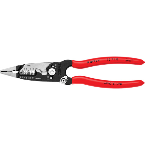 Forged Wire Stripper, 8" L, 10 - 20 AWG Action Paper