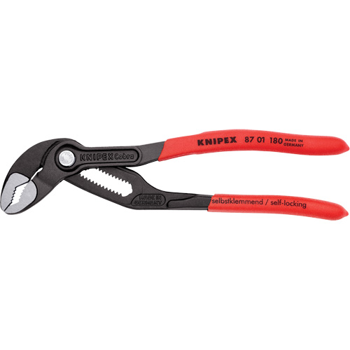 Cobra&reg; Water Pump Pliers, 7-1/4" Action Paper