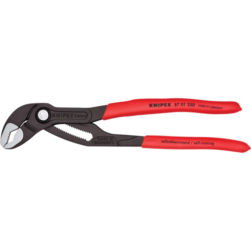 Cobra&reg; Water Pump Pliers, 10" Action Paper