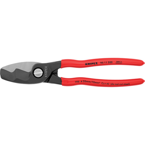Coupe-c&acirc;bles avec double tranchant, 8" Action Paper