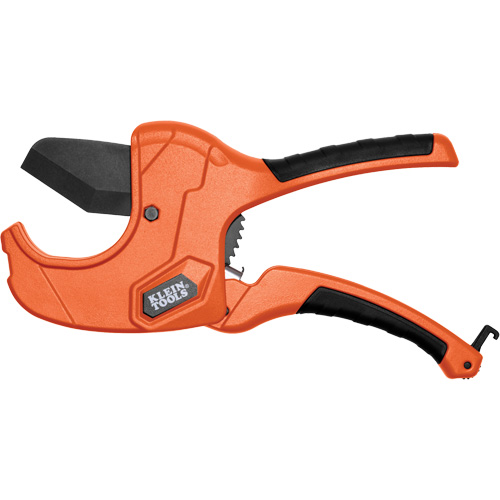 Ratcheting PVC Pipe Cutter, 2" Capacity Action Paper