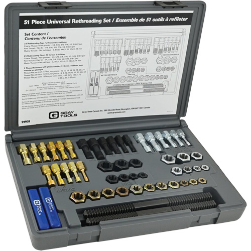 Universal Rethreading Set, 51 Pieces Action Paper