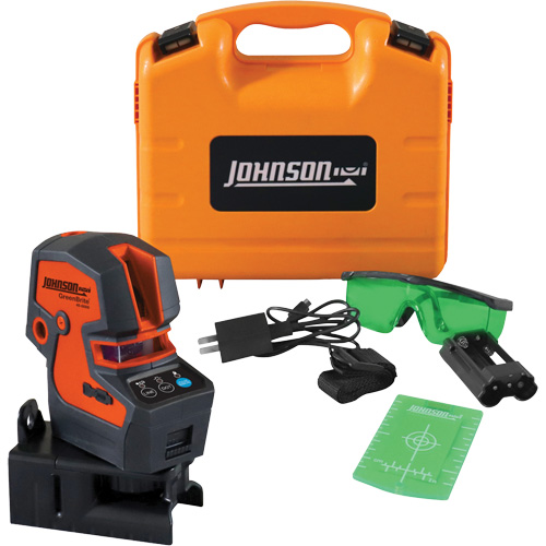 Self-Leveling Combination Green Cross-Line & 5-Dot Laser Action Paper