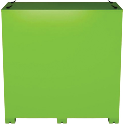 Armoire ventil&eacute;e pour le rangement d'&eacute;PI sur place, Acier, Vert lime haute visibilit&eacute; Action Paper