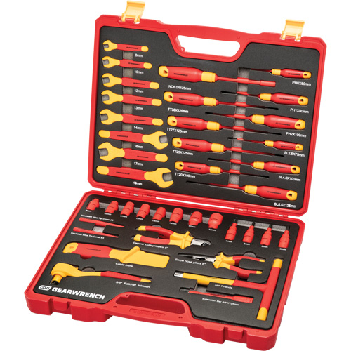 VDE Insulated Tool Set, 1000 V, 39 Pcs Action Paper