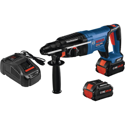 Professional Rotary Hammer Kit, 18 V, 1", 0-890 RPM Action Paper