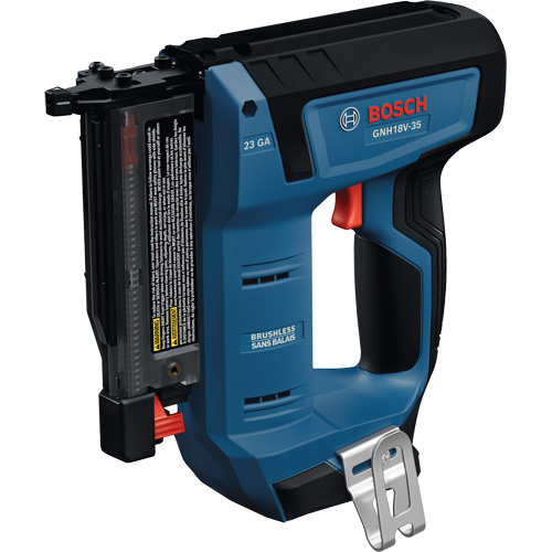Brushless 23-Gauge Pin Nailer, 18 V, Lithium-Ion Action Paper