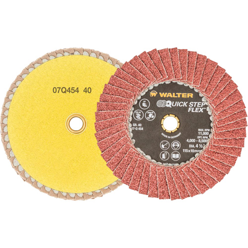 DISQ BLENDER QS 4-1/2 GR40, 4-1/2" x Type 29, Grain 40, Oxyde d'aluminium Action Paper