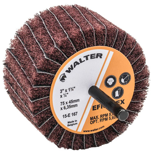 Two-In-One Flap Wheel Action Paper