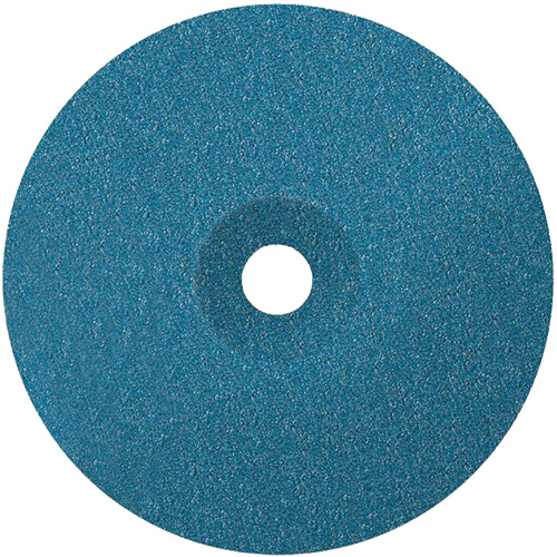 Topcut Sanding Disc, Zirconium, 24, 7" Dia x 7/8" Arbor Action Paper