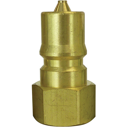 Bouchon pour raccord hydraulique rapide, 1/8" dia., Laiton Action Paper