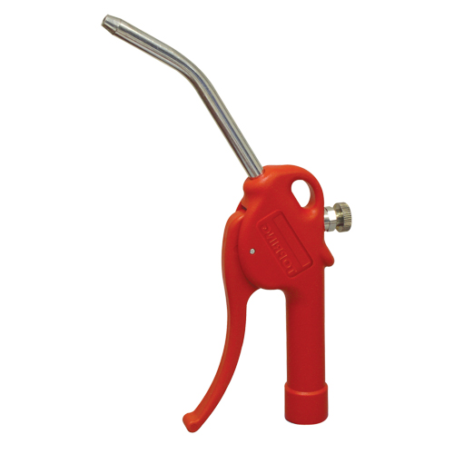 Airpro High Performance Blow Guns With Throttle Screw, 1/4" NPT, 10 SCFM, 150 PSI Action Paper