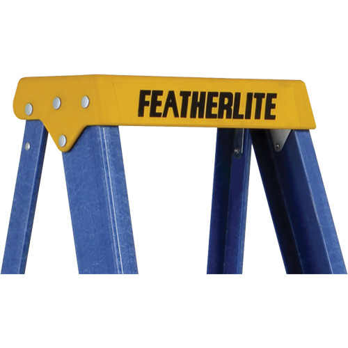 Industrial Duty Stepladders (6300 Series), 4', Fibreglass, 250 lbs. Capacity, Type 1 Action Paper