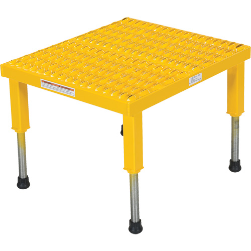 Adjustable Work-Mate Stand, 1 Step(s), 23-1/2" W x 19-9/16" L x 16-1/2" H, 500 lbs. Capacity Action Paper