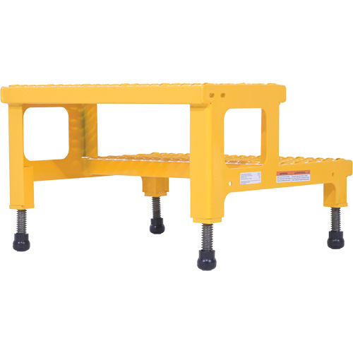 Adjustable Step-Mate Stand, 2 Step(s), 23-13/16" W x 22-7/8" L x 15-1/4" H, 500 lbs. Capacity Action Paper