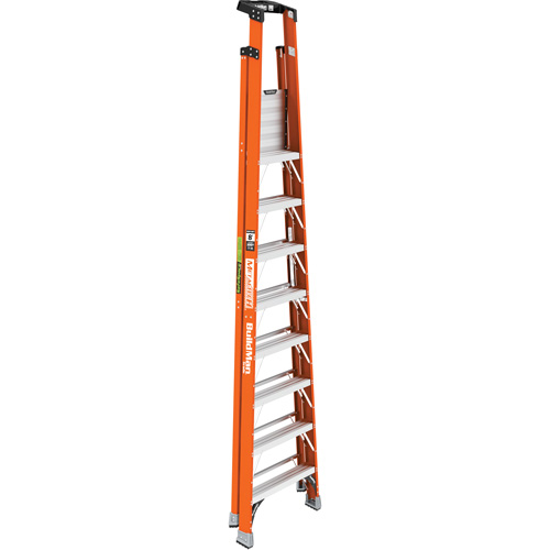 Safespace Platform Step Ladder, 8', 300 lbs. Cap. Action Paper