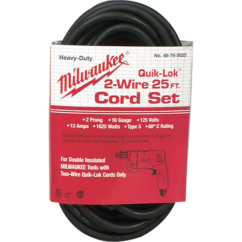 2-Wire Quik-Lok&reg; Cord Action Paper