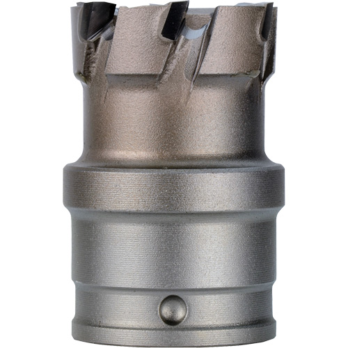 Fraise pour plaque &agrave; changement rapide, Diam&egrave;tre de 1", Carbure, Profondeur de la coupe de 1/2", Tige 1/2" Action Paper