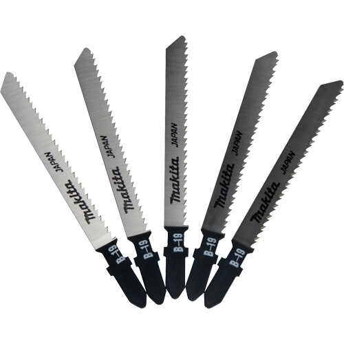 Jig Saw Blade, High-Carbon Steel, 3-17/32" L, 12 TPI Action Paper
