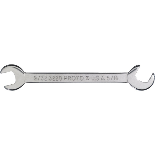 Ignition Wrench, 9/32" x 5/16", Satin Action Paper