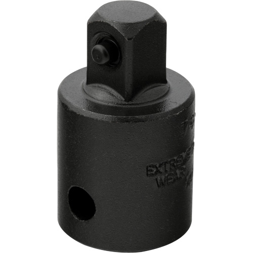 Socket Adapter, Impact, 1/2" Drive, 3/8" Socket, 1-7/16" L Action Paper