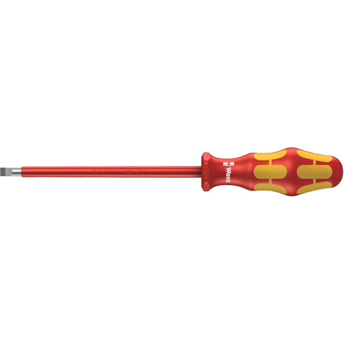 Insulated Slotted Screwdriver Action Paper
